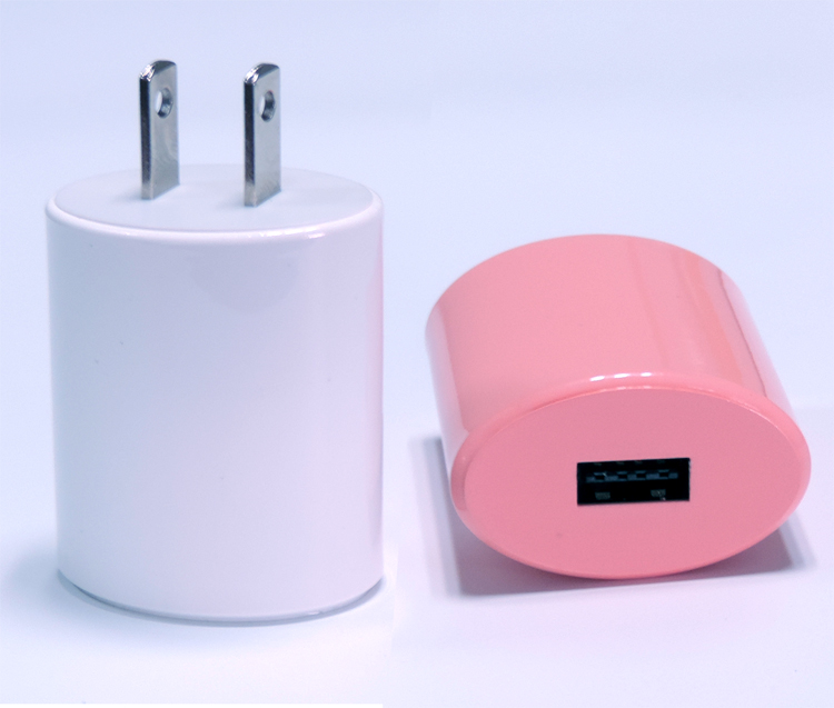 Design for double side USB Travel Charger WK-TCUSB1H-1